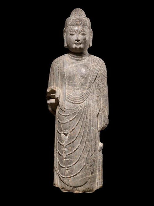 賞析 唐代佛教造像 石佛 菩薩 力士 華嚴圖像