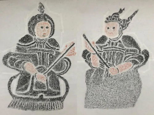 精品佛教造像拓本