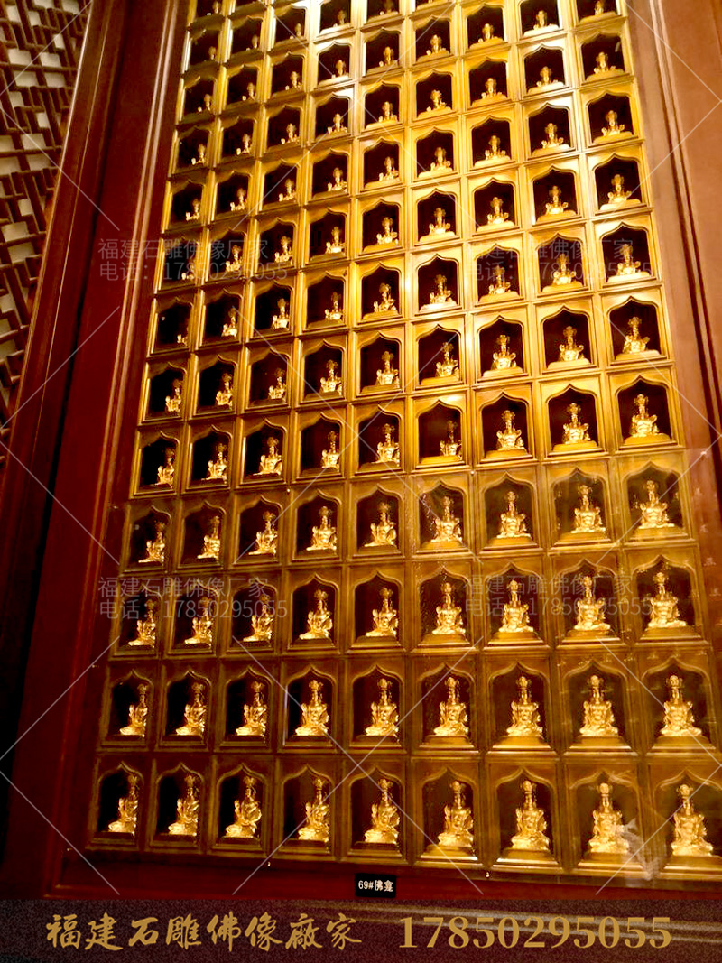 佛教造像藝術 寺廟彩繪觀音菩薩佛像的工藝與意義